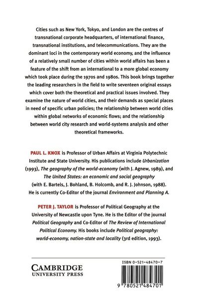 Produktbild: World Cities in a World-System