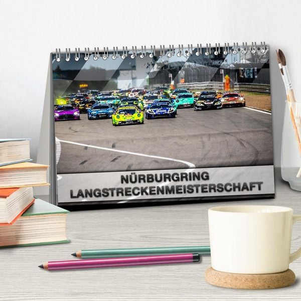 Produktbild: N&uuml;rburgring Langstreckenmeisterschaft (Tischkalender 2026 DIN A5 quer), CALVENDO Monatskalender