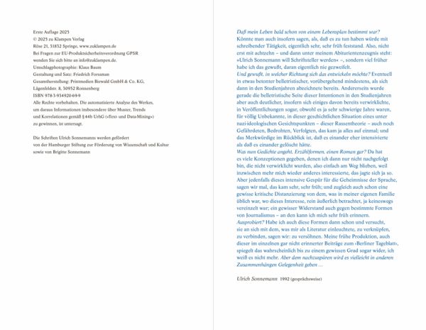 Produktbild: Schriften / Literarisches. Schriften 9