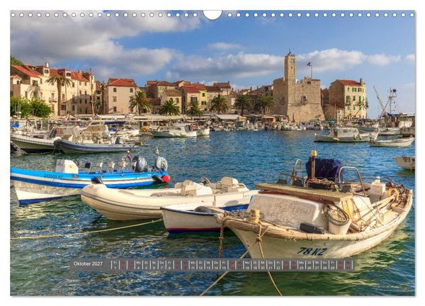 Produktbild: Vis Kroatien - Romantische Insel der Adria (Wandkalender 2027 DIN A3 quer), CALVENDO Monatskalender