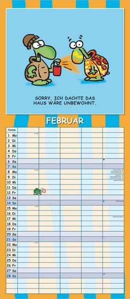 Produktbild: Lach mal wieder... Familienplaner 2027