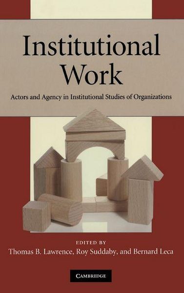 Produktbild: Institutional Work