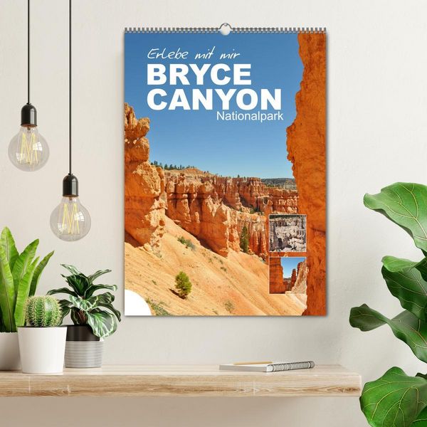 Produktbild: Erlebe mit mir den Bryce Canyon Nationalpark (Wandkalender 2026 DIN A2 hoch), CALVENDO Monatskalender