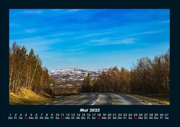 Produktbild: Naturlandschaften 2025 Fotokalender DIN A4