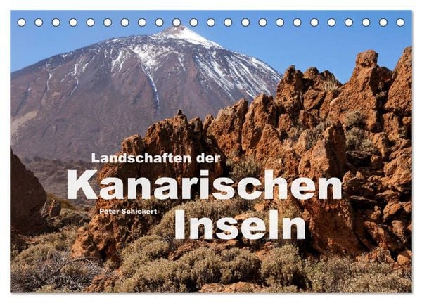 Produktbild: Landschaften der Kanarischen Inseln. (Tischkalender 2026 DIN A5 quer), CALVENDO Monatskalender