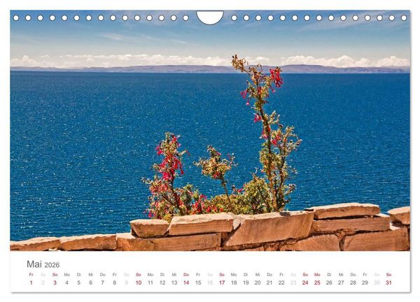 Produktbild: Peru - Perle der Anden (Wandkalender 2026 DIN A4 quer), CALVENDO Monatskalender