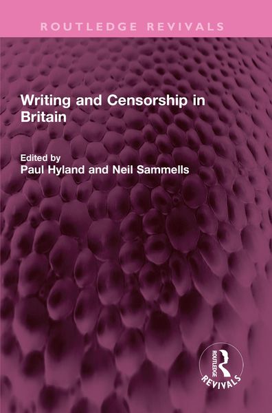 Produktbild: Writing and Censorship in Britain