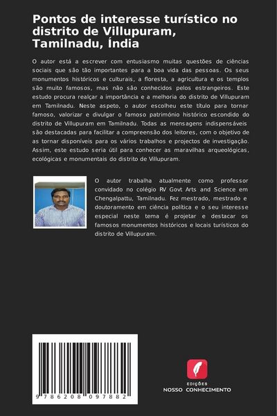 Produktbild: Pontos de interesse tur&iacute;stico no distrito de Villupuram, Tamilnadu, &Iacute;ndia