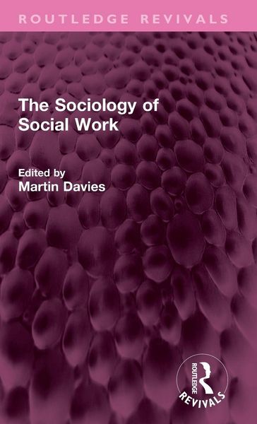 Produktbild: The Sociology of Social Work