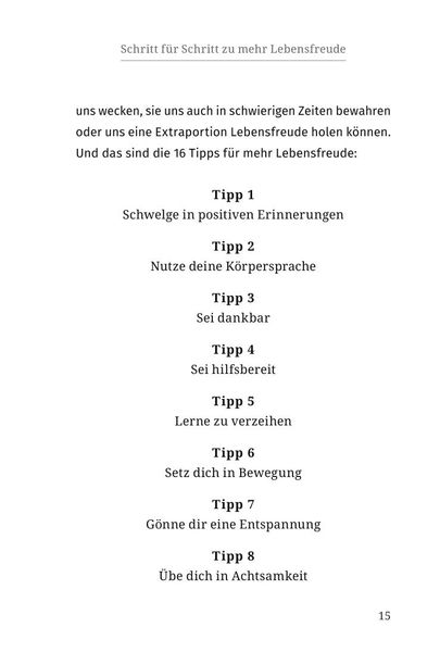 Produktbild: Das Lebensfreude-Training