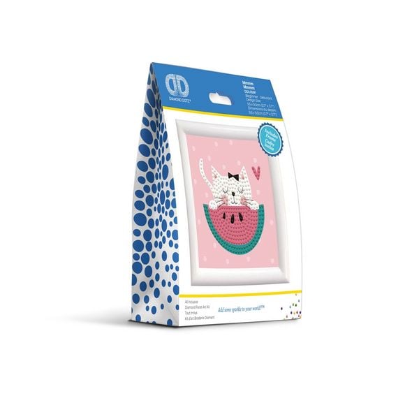 Produktbild: DIAMOND DOTZ - Diamond Painting Mini Wassermelone