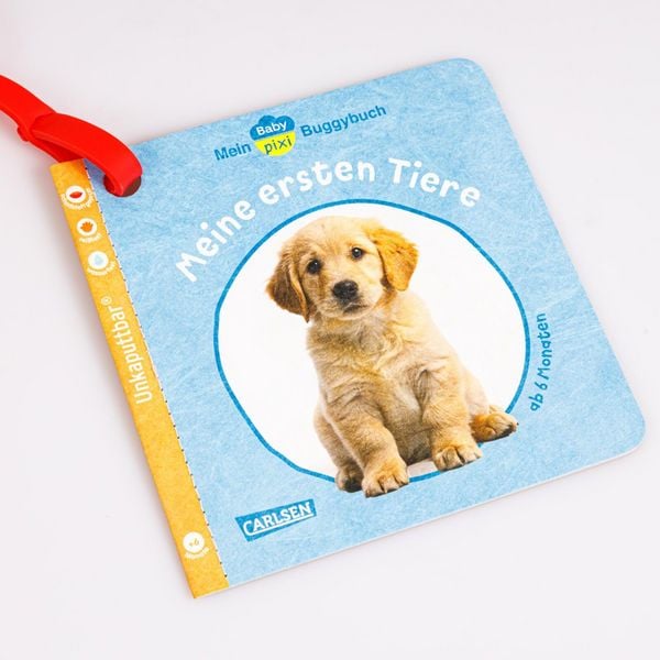 Produktbild: Baby Pixi (unkaputtbar) 183: Mein Baby-Pixi-Buggybuch: Meine ersten Tiere