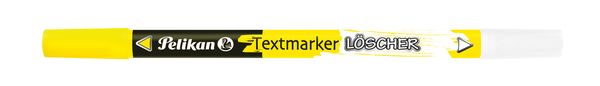 Pelikan Textmarker-Löscher 456, Leucht-Gelb, 1 Stück