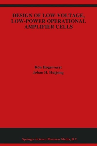Produktbild: Design of Low-Voltage, Low-Power Operational Amplifier Cells