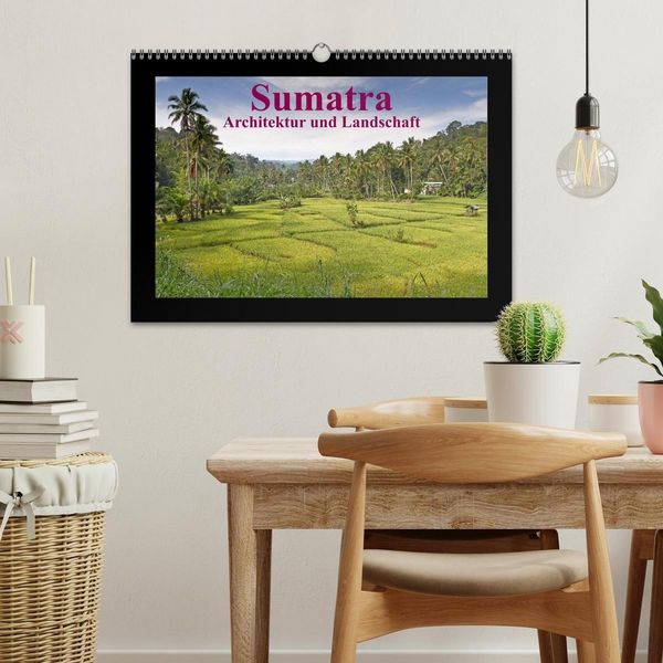 Produktbild: Sumatra &ndash; Architektur und Landschaft (Wandkalender 2027 DIN A3 quer), CALVENDO Monatskalender