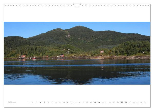 Produktbild: Panoramen der norwegischen K&uuml;ste (Wandkalender 2026 DIN A3 quer), CALVENDO Monatskalender