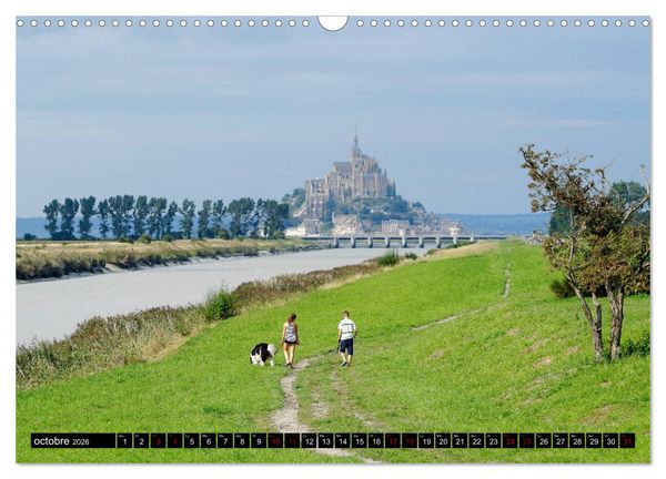 Produktbild: Mont Saint-Michel (Calendrier mural 2026 DIN A3 vertical), CALVENDO calendrier mensuel