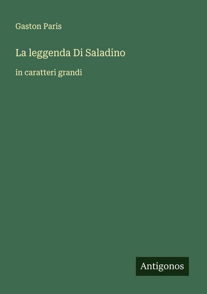 Produktbild: La leggenda Di Saladino
