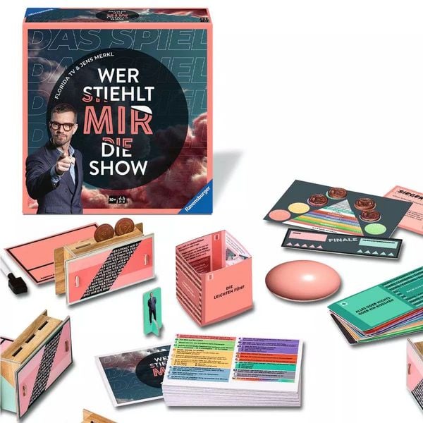 Produktbild: Wer stiehlt mir die Show? - Gesellschaftsspiel & Brettspiel ab 10 Jahre