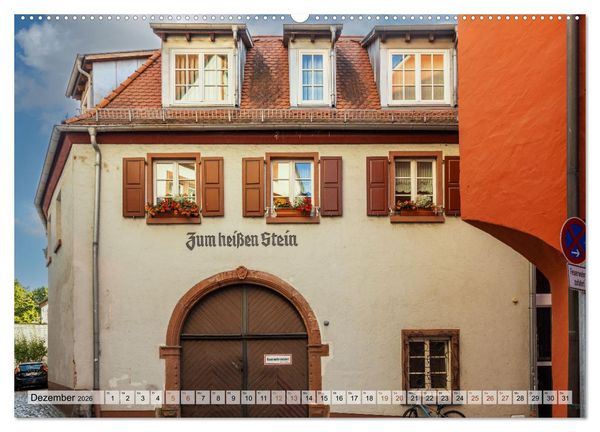 Produktbild: Aschaffenburg - Ein Streifzug durch die liebenswerte Stadt am Main (Wandkalender 2026 DIN A2 quer), CALVENDO Monatskalender