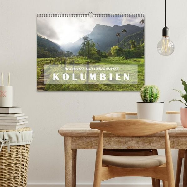 Produktbild: BEKANNTES UND UNBEKANNTES KOLUMBIEN (Wandkalender 2026 DIN A3 quer), CALVENDO Monatskalender