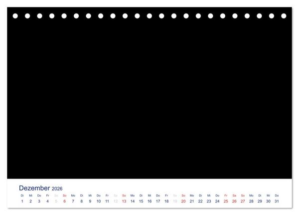 Produktbild: Farbiger Bastelkalender (Tischkalender 2026 DIN A5 quer), CALVENDO Monatskalender