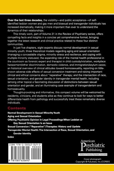 Produktbild: Mental Health Issues in Lesbian, Gay, Bisexual, and Transgender Communities