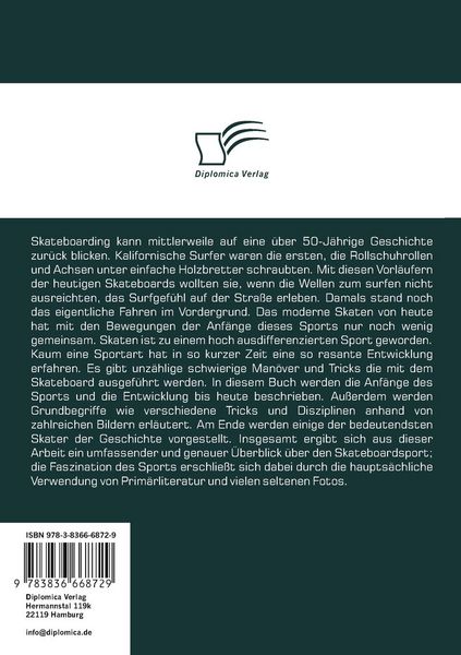 Produktbild: Die Geschichte des Skateboardings