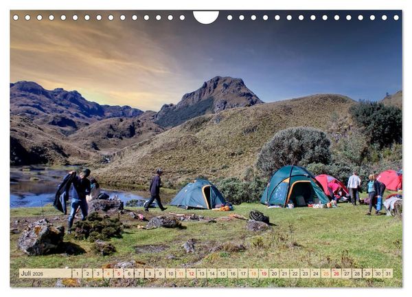 Produktbild: Let's start Camping (Wandkalender 2026 DIN A4 quer), CALVENDO Monatskalender