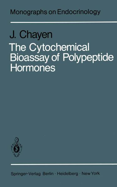 Produktbild: The Cytochemical Bioassay of Polypeptide Hormones