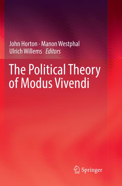 Produktbild: The Political Theory of Modus Vivendi
