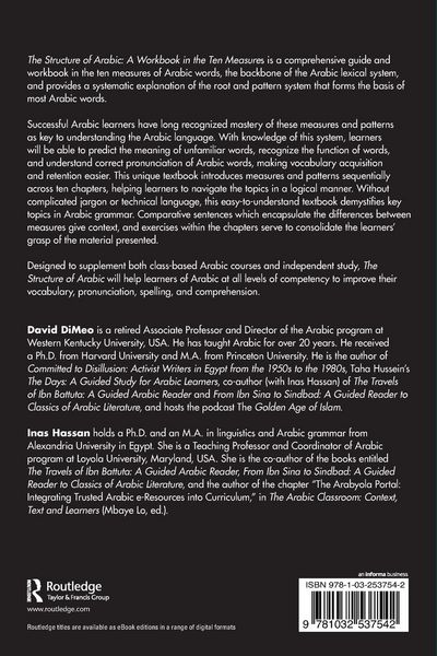 Produktbild: The Structure of Arabic