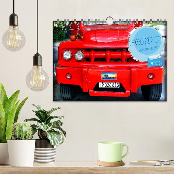 Produktbild: FORD F1 - Truck Legende 1951 (Wandkalender 2026 DIN A4 quer), CALVENDO Monatskalender
