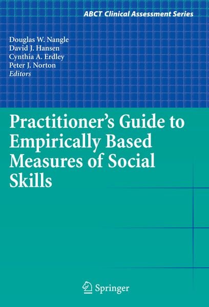 Produktbild: Practitioner's Guide to Empirically Based Measures of Social Skills