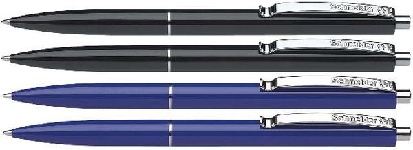 Produktbild: Schneider Kugelschreiber K 15, Blister 4 St&uuml;ck, je 2x schwarz blau