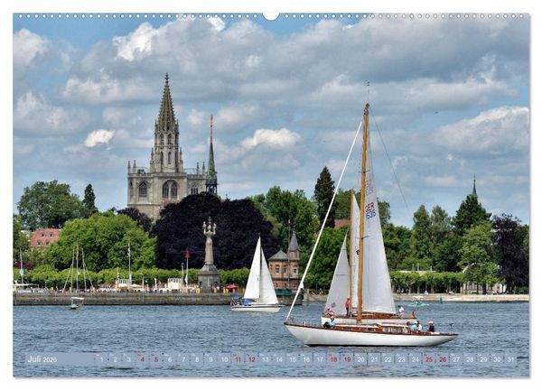 Produktbild: Zauberhafter Westlicher Bodensee (Wandkalender 2026 DIN A2 quer), CALVENDO Monatskalender