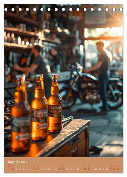 Produktbild: Prost German Beer (Desk Calendar 2026 DIN A5 portrait), CALVENDO 12 Month DeskCalendar