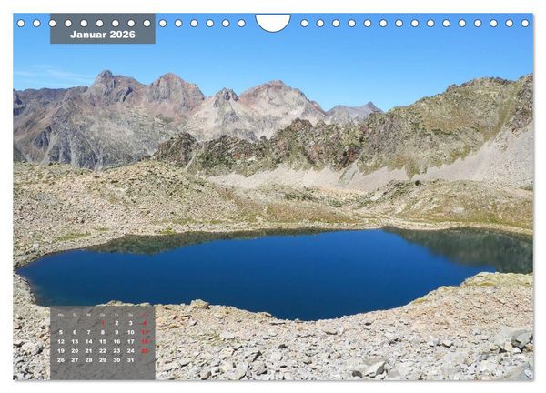 Produktbild: Die wilden Pyren&auml;en (Wandkalender 2026 DIN A4 quer), CALVENDO Monatskalender