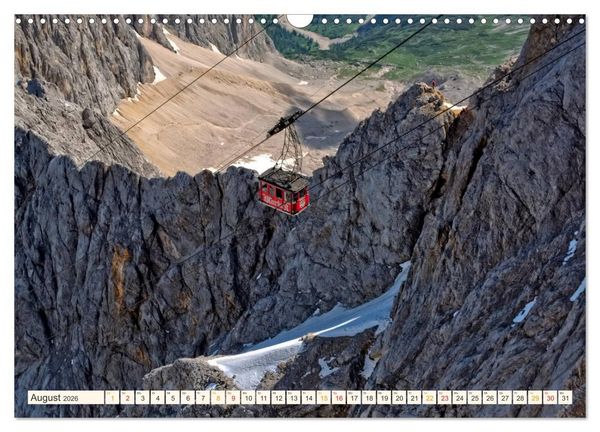 Produktbild: Abenteuer Seilbahn (Wandkalender 2026 DIN A3 quer), CALVENDO Monatskalender