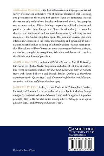 Produktbild: Multinational Democracies