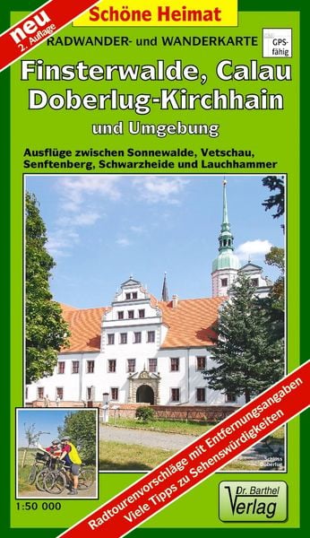 Produktbild: Radwander- und Wanderkarte Finsterwalde, Calau, Doberlug-Kirchhain und Umgebung