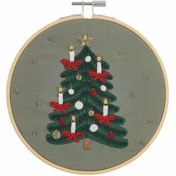 Produktbild: Stickpackung Vorgezeichnet, Weihnachtsbaum