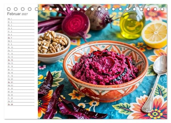 Produktbild: Zero Waste Pesto - 12 Monate, 12 Reste, unendlich Geschmack (Tischkalender 2027 DIN A5 quer), CALVENDO Monatskalender
