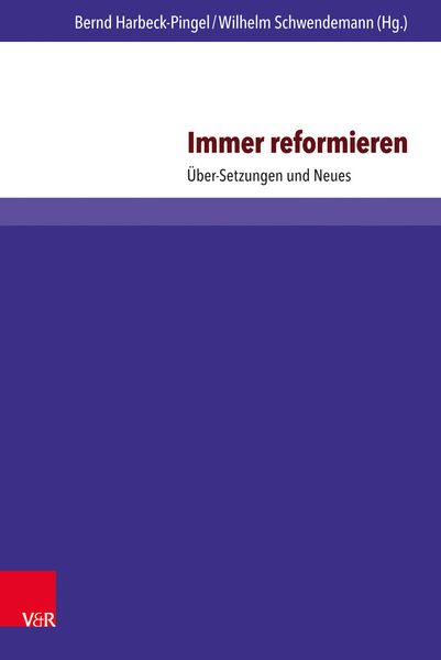 Produktbild: Immer reformieren