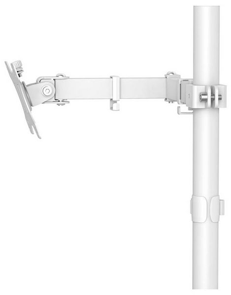 Produktbild: Hama Monitor-Tischhalterung 1 88,9 cm (35") Wei&szlig; Neigbar, H&ouml;henverstellbar, Rotierbar, Schwenkbar