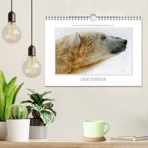 Produktbild: Emotionale Momente: Der Eisb&auml;r. (Wandkalender 2026 DIN A4 quer), CALVENDO Monatskalender