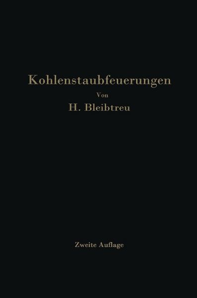 Produktbild: Kohlenstaubfeuerungen