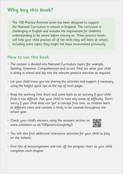 Produktbild: National Curriculum English Practice Book for Year 3