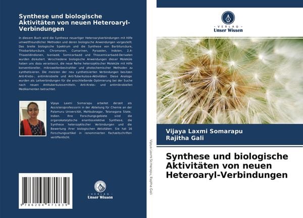 Produktbild: Synthese und biologische Aktivit&auml;ten von neuen Heteroaryl-Verbindungen