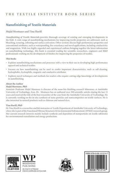 Produktbild: Nanofinishing of Textile Materials
